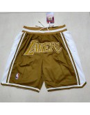 Los Angeles Lakers  Brown Just Don Shorts