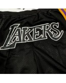 Los Angeles Lakers  Black Just Don Shorts