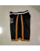 Los Angeles Lakers  Black Just Don Shorts