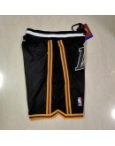 Los Angeles Lakers  Black Just Don Shorts