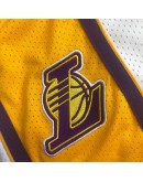 Los Angeles Lakers White Just Don Shorts