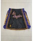 Los Angeles Lakers Black Just Don Shorts