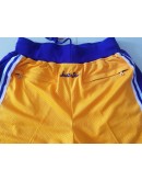 Los Angeles Lakers Yellow Just Don Shorts