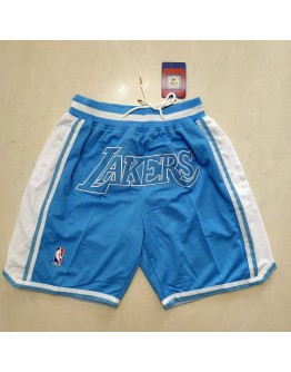 Los Angeles Lakers Blue Just Don Shorts