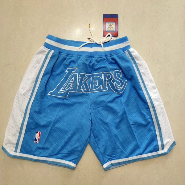 Los Angeles Lakers Blue Just Don Shorts