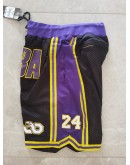 Los Angeles Lakers Black Just Don Shorts