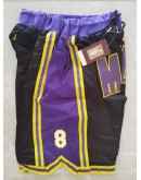 Los Angeles Lakers Black Just Don Shorts