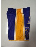 Los Angeles Lakers Blue Just Don Shorts