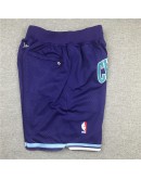 Charlotte Hornets Purple Just Don Shorts