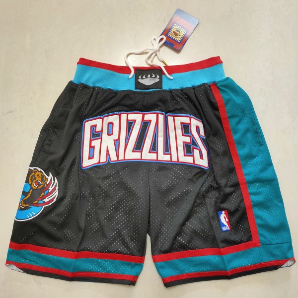 Memphis Grizzlies Black Just Don Shorts