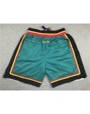 Detroit Pistons Aqua Green Just Don Shorts