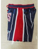 Houston Rockets Navy Blue Just Don Shorts