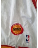 Houston Rockets White Just Don Shorts