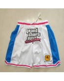 Rockstar Games White Just Don Shorts