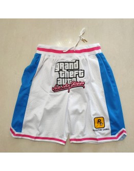 Rockstar Games White Just Don Shorts