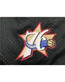 Philadelphia 76ers Black Just Don Shorts