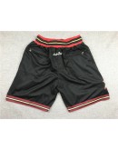 Philadelphia 76ers Black Just Don Shorts