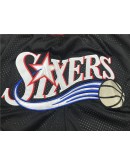 Philadelphia 76ers Black Just Don Shorts