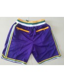 Utah Jazz Purple Just Don Shorts