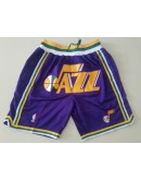 Utah Jazz Purple Just Don Shorts