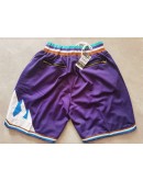 Utah Jazz Purple Just Don Shorts