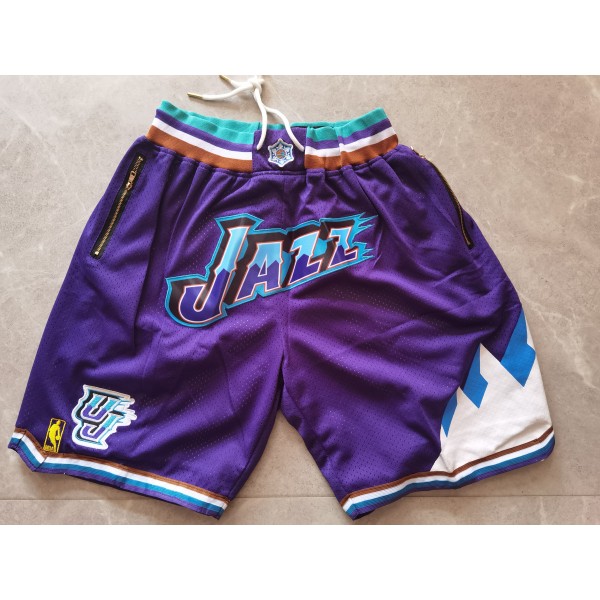 Utah Jazz Purple Just Don Shorts