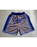 Los Angeles Dodgers  Gray Just Don Shorts