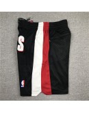 Portland Trail Blazers Black Just Don Shorts