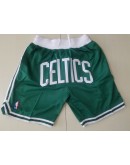 Boston Celtics Green Just Don Shorts