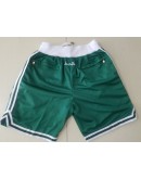 Boston Celtics Green Just Don Shorts