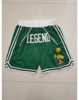 Boston Celtics Green Just Don Shorts