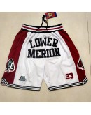 Lower Merion White Just Don Shorts