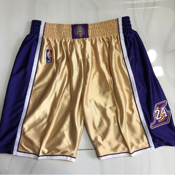 Los Angeles Lakers Gold Just Don Shorts