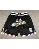 Los Angeles Clippers Black Just Don Shorts