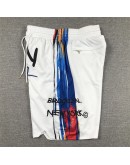 Brooklyn Nets White Just Don Shorts