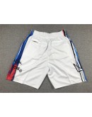 Brooklyn Nets White Just Don Shorts