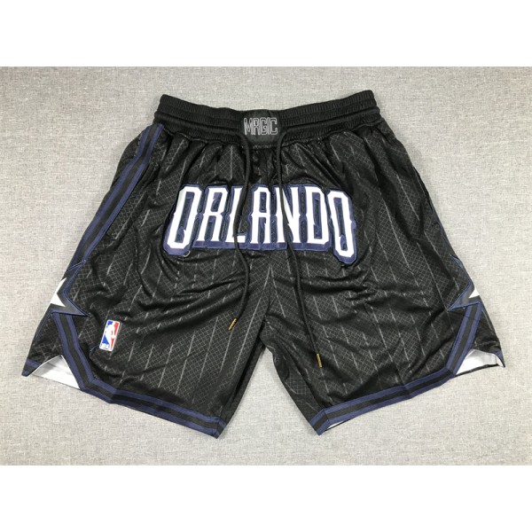 Orlando Magic Black Just Don Shorts