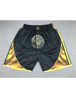 Golden State Warriors Black Just Don Shorts