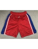 Philadelphia 76ers Red Just Don Shorts