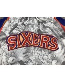 Philadelphia 76ers White Just Don Shorts