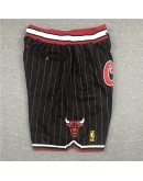 Chicago Bulls Black Just Don Shorts