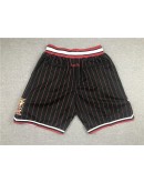 Chicago Bulls Black Just Don Shorts