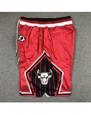 Chicago Bulls Red Just Don Shorts