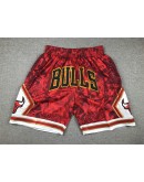 Chicago Bulls Red Just Don Shorts