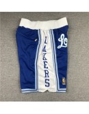 Los Angeles Lakers Blue Just Don Shorts