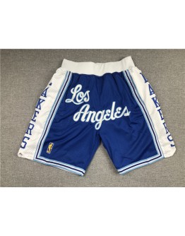 Los Angeles Lakers Blue Just Don Shorts