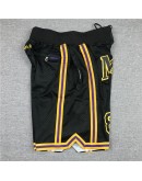 Los Angeles Lakers Black Just Don Shorts