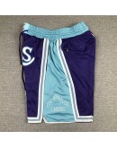 Los Angeles Lakers Purple Just Don Shorts