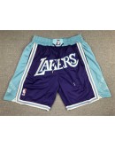 Los Angeles Lakers Purple Just Don Shorts