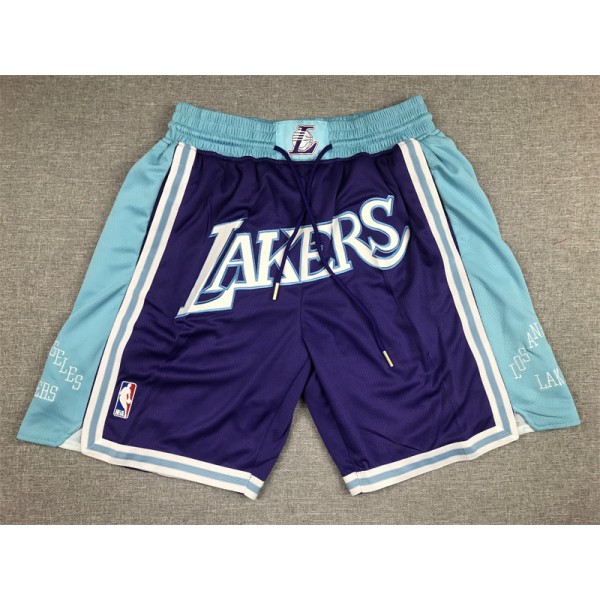 Los Angeles Lakers Purple Just Don Shorts